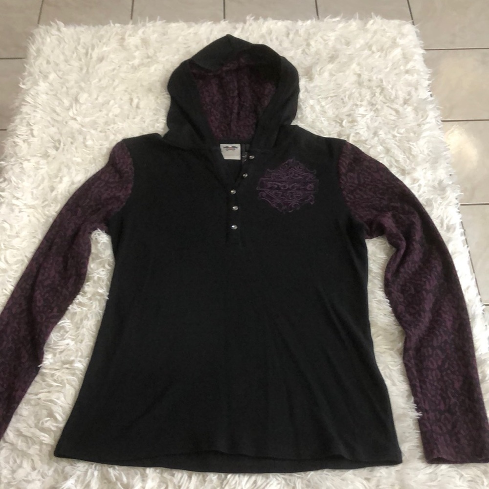 Harley Davidson womens thermal hoodie